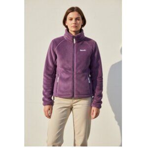 BENCH YOUTH SOFT PURPLE FAUX FUR JACKET, GIRLS AGES 12/14, SIDE POCKETS, SPRING